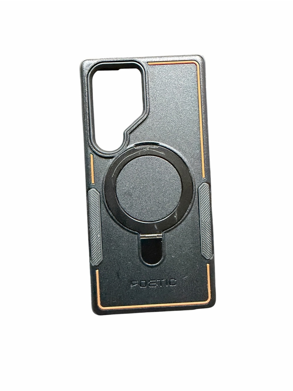 Samsung Galaxy S23 Ultra  MagSafe Case with Ring Kickstand and Copper Accents